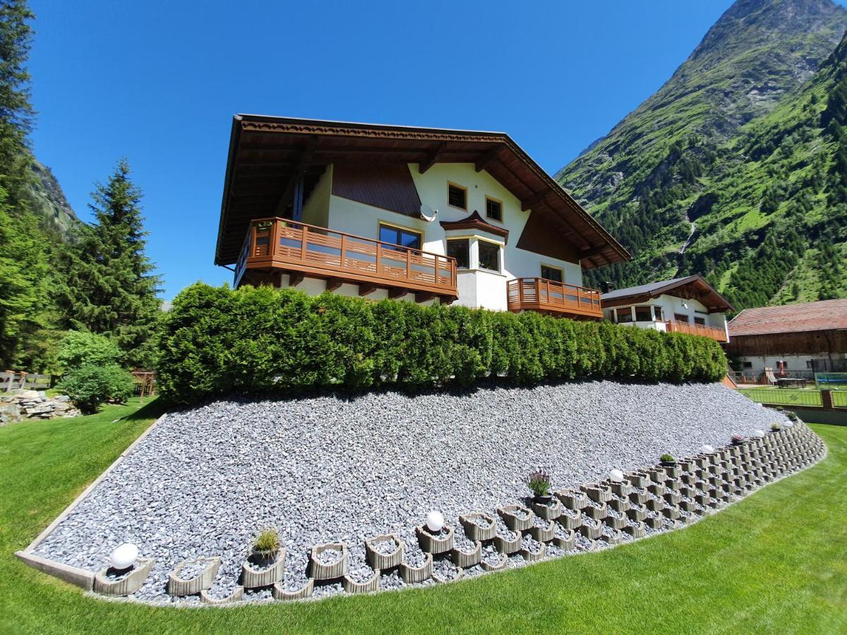 Haus Bergheimat Sankt Leonhard im Pitztal Exterior foto