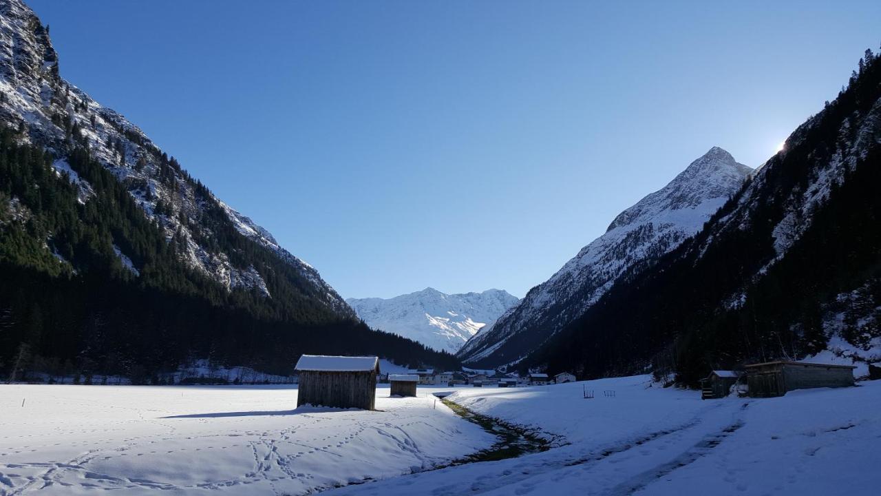 Haus Bergheimat Sankt Leonhard im Pitztal Exterior foto